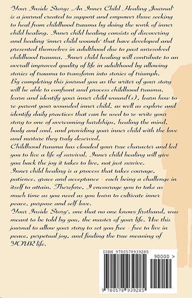 Your Inside Story: An Inner Child Healing Journal